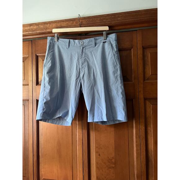 Travis Mathew Men's Beck Performance Golf Shorts 9.5" Inseam Blue Size 34 - Picture 2 of 11